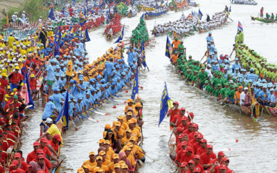 Festa dell’Acqua in Cambogia